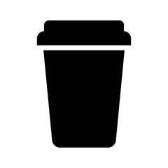 Coffee icon vector illustration  isolated on white background.