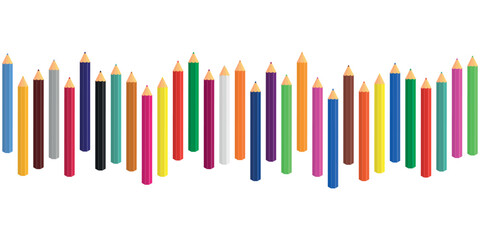 A Vibrant and Diverse Collection of Colored Pencils Perfect for All Your Creative Projects
