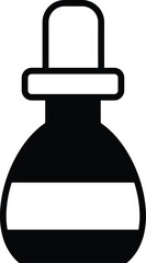 Obraz premium bottle of medicine with a dropper