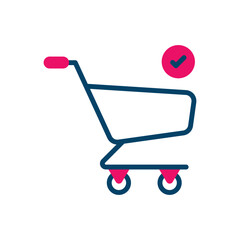 Checkout vector icon