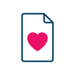 Wishlist vector icon