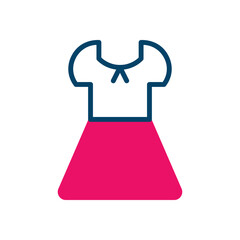 Frock vector icon