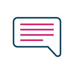 Chat vector icon