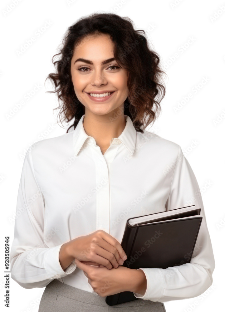 Poster png smiling young american business woman smiling blouse adult.