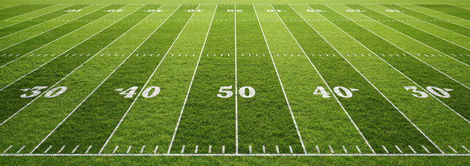 American football field 