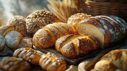Rustic Charm in Every Loaf: Artisanal Bread Photography with a Natural Touch