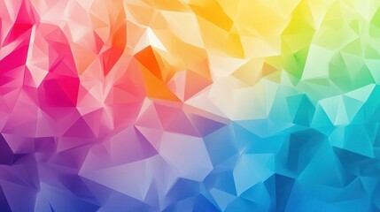 Obraz premium Abstract Colorful Geometric Background