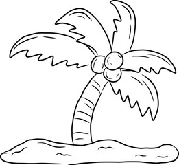 Palm tree Sketch