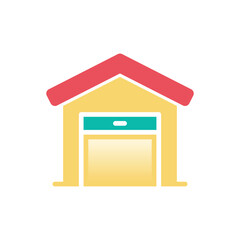 Depot vector icon