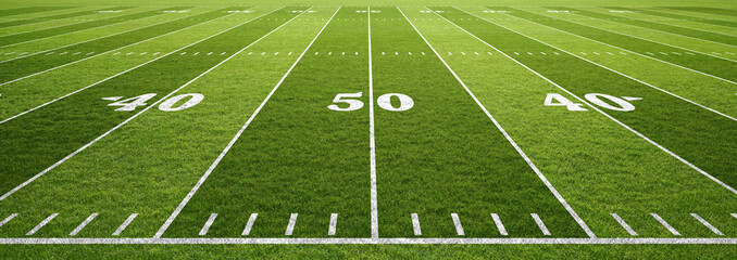 American football field 
