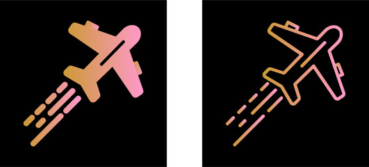 Aeroplane Vector Icon