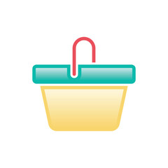 Basket vector icon