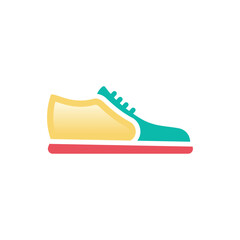 Mens Shoes vector icon