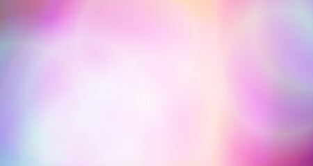 A soft-focus image featuring a blend of pink and blue lights in the background