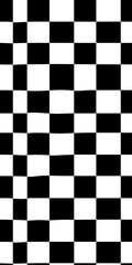 Fototapeta premium black and white checkered background