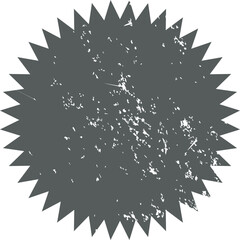 Grunge sticker. Grunge badge icon.