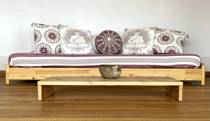 Japanese inspired bench