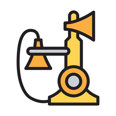 Vintage phone icon