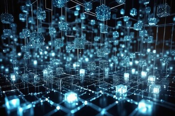 Abstract Digital Network