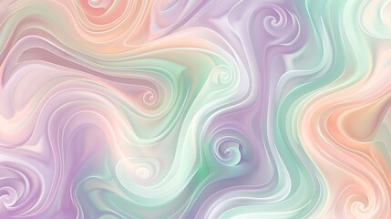 Obraz premium Abstract Watercolor Background with orange, cyan, pink and Peach Tones