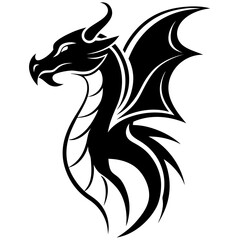 Dragon silhouette