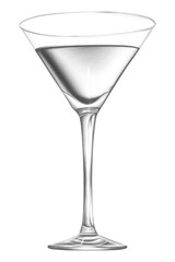PNG Cocktail martini drawing sketch.