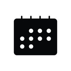 Calendar vector icon