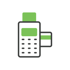 Pos Terminal vector icon