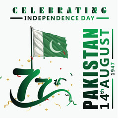 Pakistan's Independence Day, celebrated on August 14th, marks the day in 1947 when Pakistan gained independence from British rule. This day commemorates the creation of a separate nation.