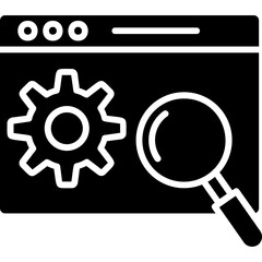 Analytical Vector Icon Design