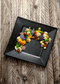 Br&oacute;coli con frutos secos caramelizados