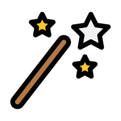 Magic stick icon