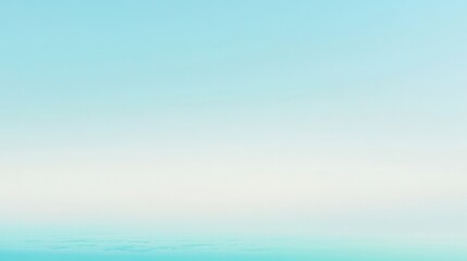 Fototapeta premium A serene gradient sky transitioning from blue to white, evoking calmness and tranquility.
