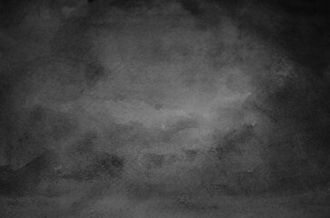 abstract watercolor black grunge background design © photolink