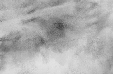 Abstract gray watercolor background texture