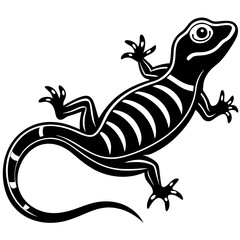 Lizard silhouette
