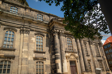 Germany citGermany city architecture Dresden summery architecture Dresden summer