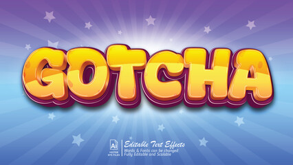 Game style editable text effects vector eps