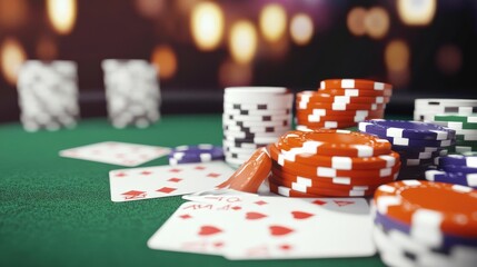 Naklejka premium casino poker strategy