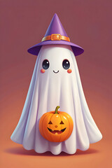 cute Halloween ghost