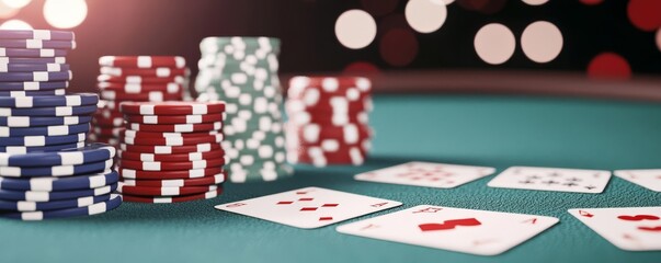 Fototapeta premium casino poker strategy