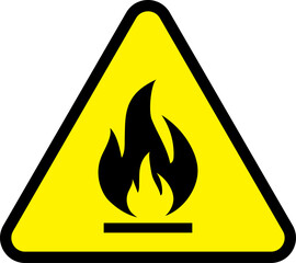 Yellow triangle warning biohazard, radioactive, nuclear and toxic sign icons set. Biohazard, chemical hazard warning triangular vector symbol stickers. Caution danger sign.