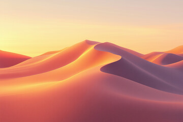A picture of desert dunes.