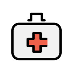 First aid kit icon