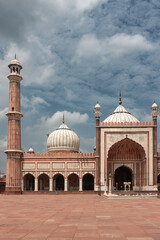 Obraz premium Jama Masjit or Friday Mosque in Delhi, India 