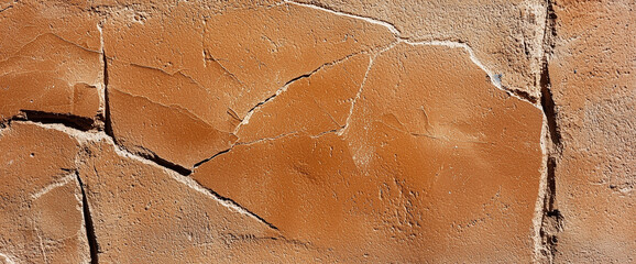 Background, wall with cracks, texture