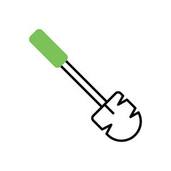 Toilet Brush vector icon