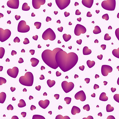 Purple Heart Pattern