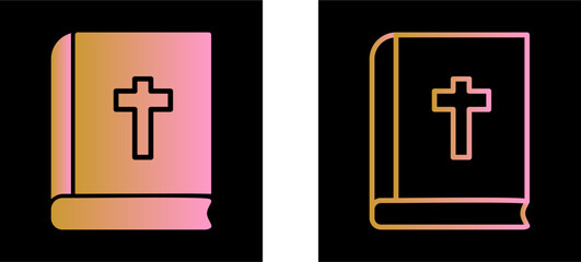 Religious Book Vector Icon