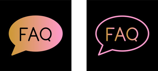 FAQ Vector Icon